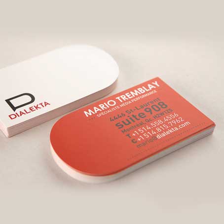 Die Cutting Business Cards