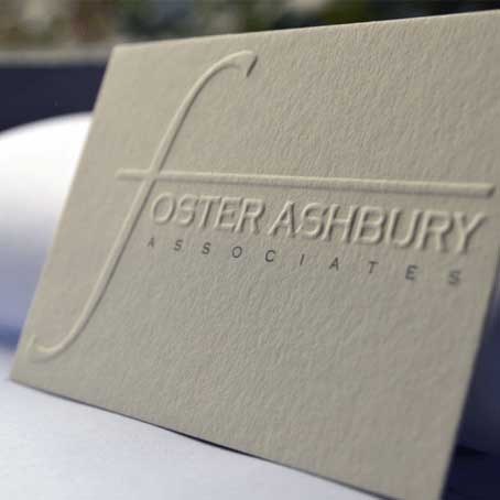 Embossed Printing Business Cards in Cheep Price