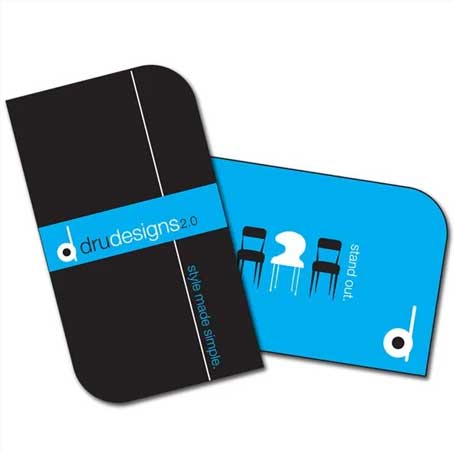 2 Round Corners Business Cards
