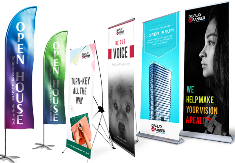 Roll up banner printing in dubai